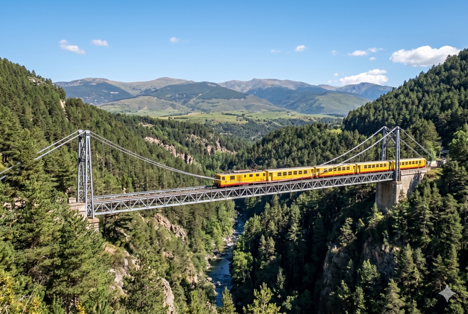 Vue depuis un perchoir nocturne des Pyrénées catalanes — voyage en première classe vers les sommets de Cerdagne